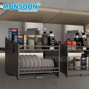 Pull Down Plate Rack