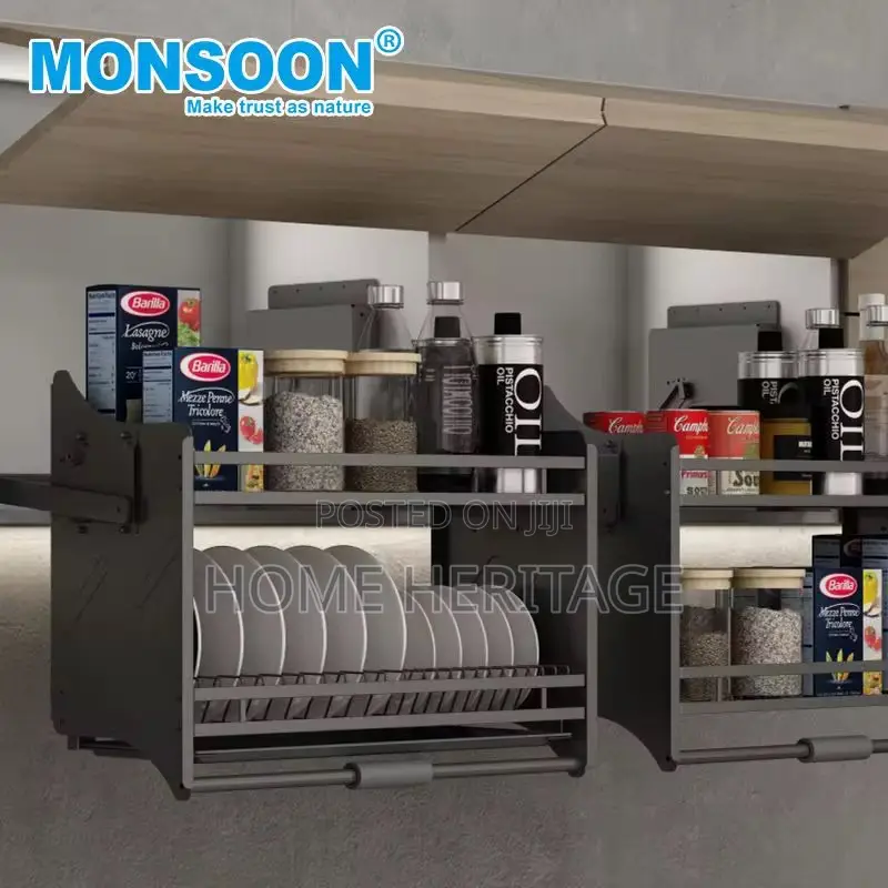 Pull Down Plate Rack
