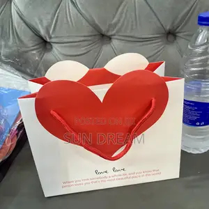 Heart Gift Bag Gift Box Paper Bag Small Size