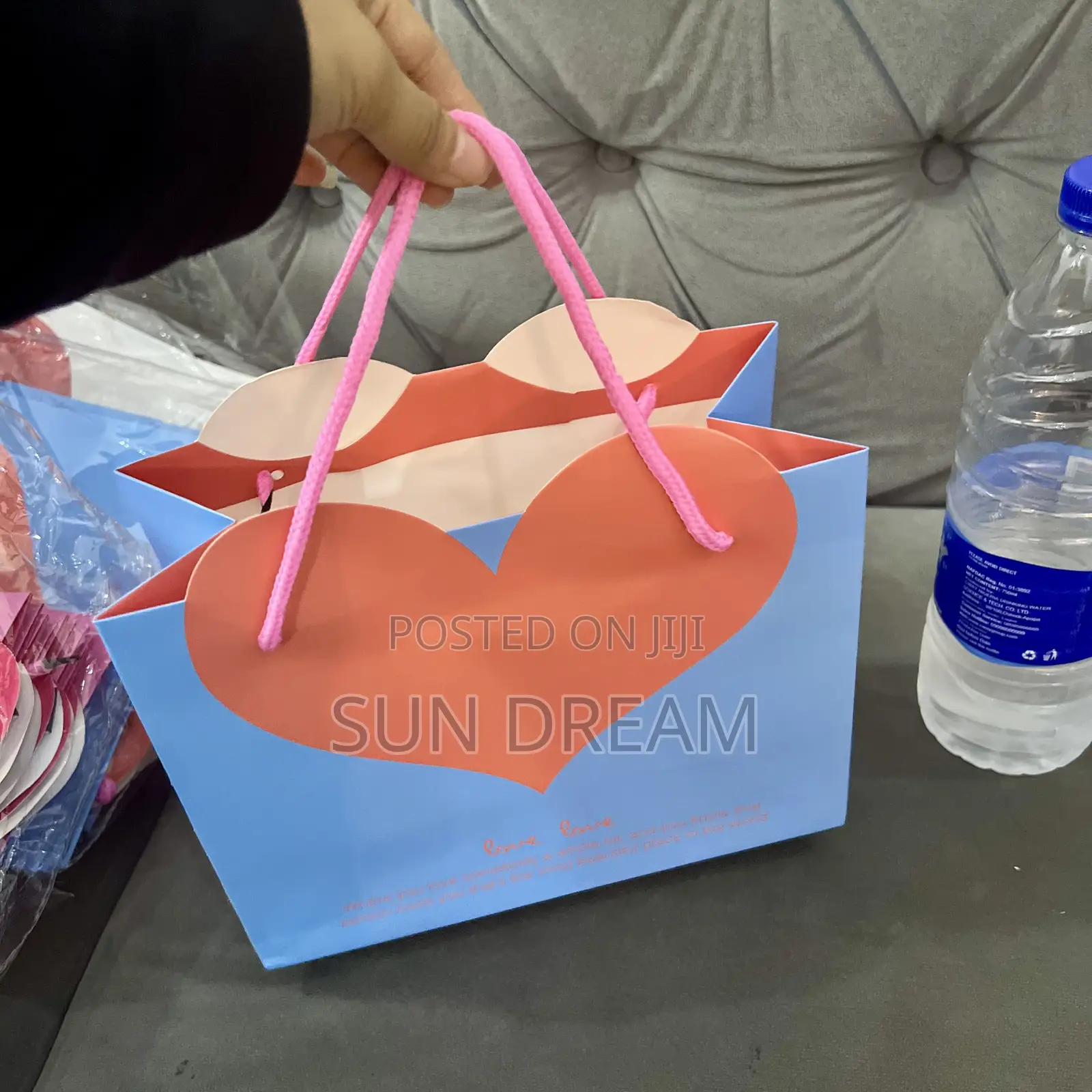 Heart Gift Bag Gift Box Paper Bag Small Size