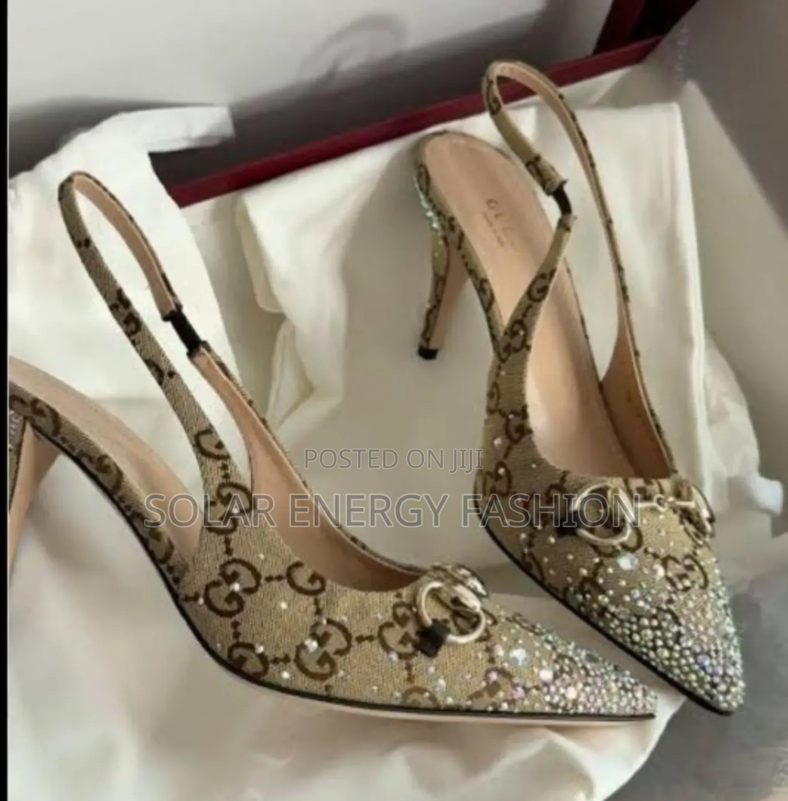Gucci Rhinestone Su Luxury Gucci Rhinestones Heel Available Here in Lagos Island (Eko ...