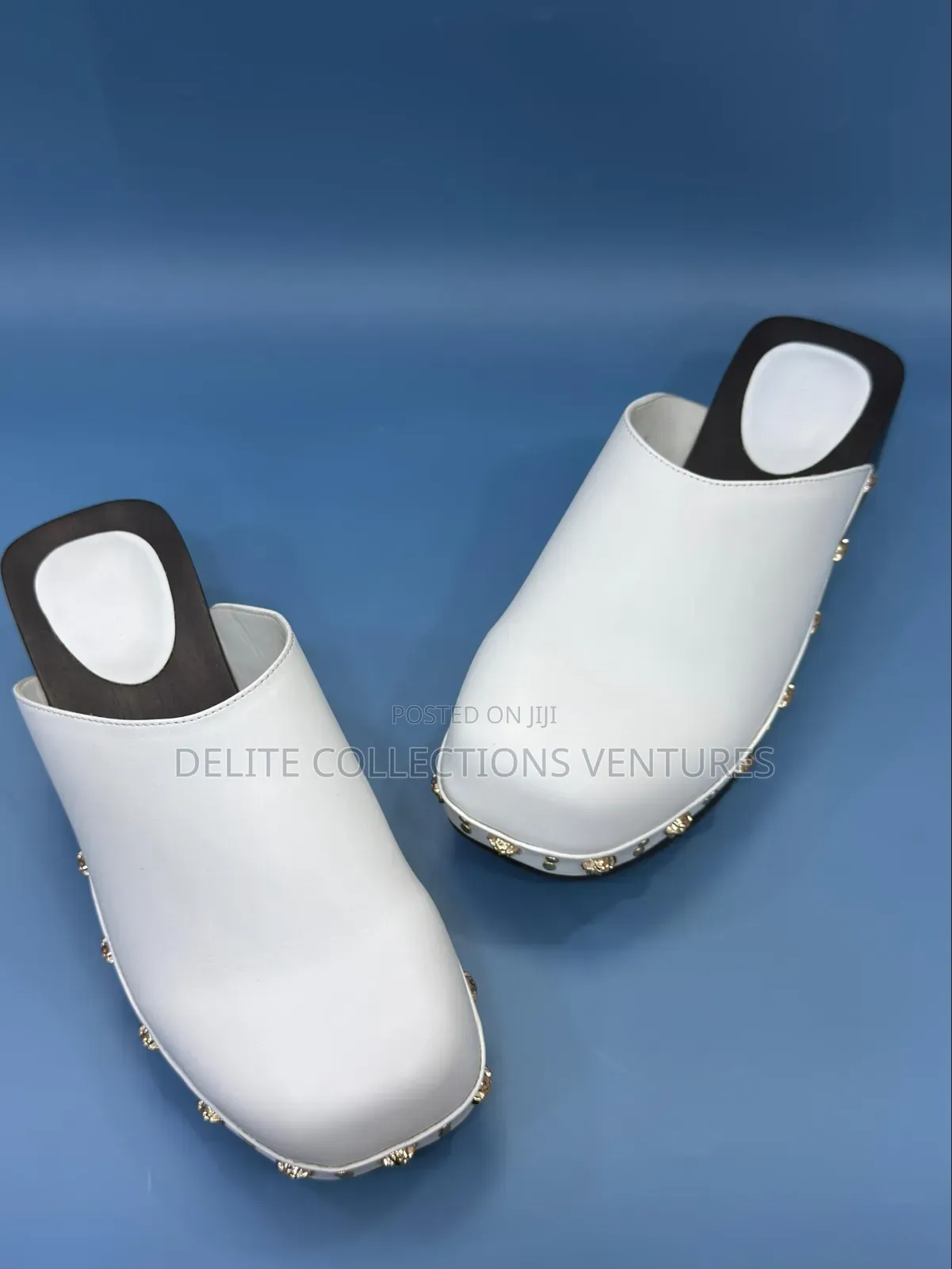 Original Versace Wooden Clogs