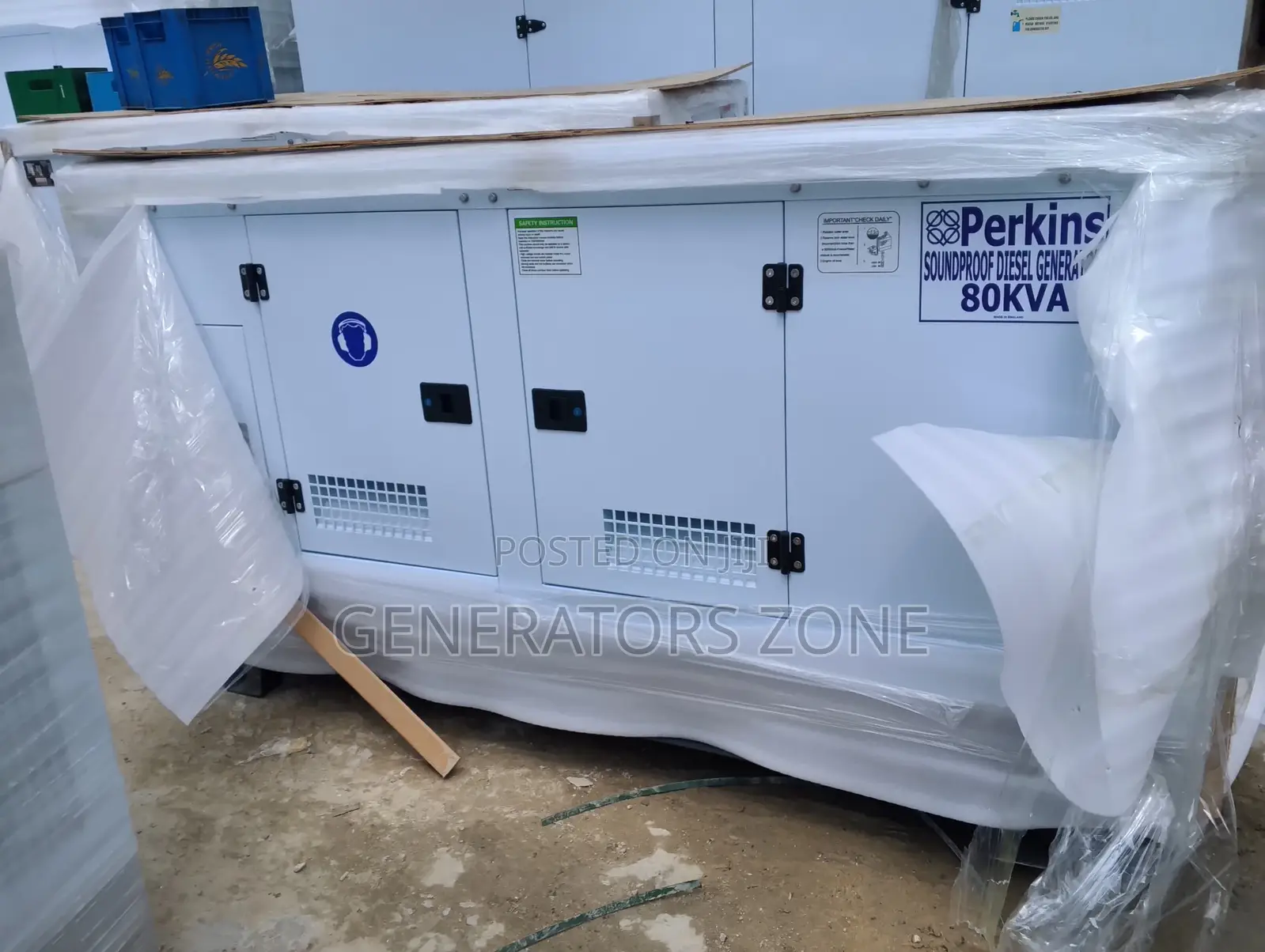 Perkins 80kva Compact Soundproof Generator