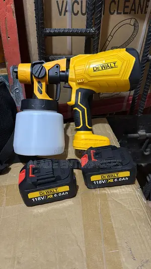 Cordless Spray Gun Machine With 2 Battery Dewalt