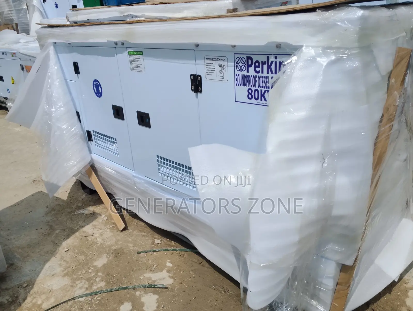 Perkins 80kva Noise-Controlled Engine System