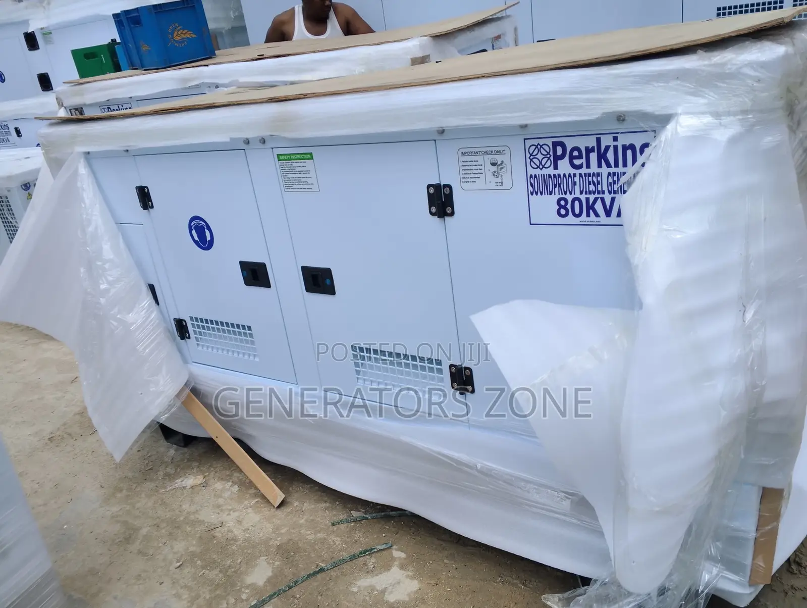 80kva Diesel Sound-Guard Generator Using Perkins Engine