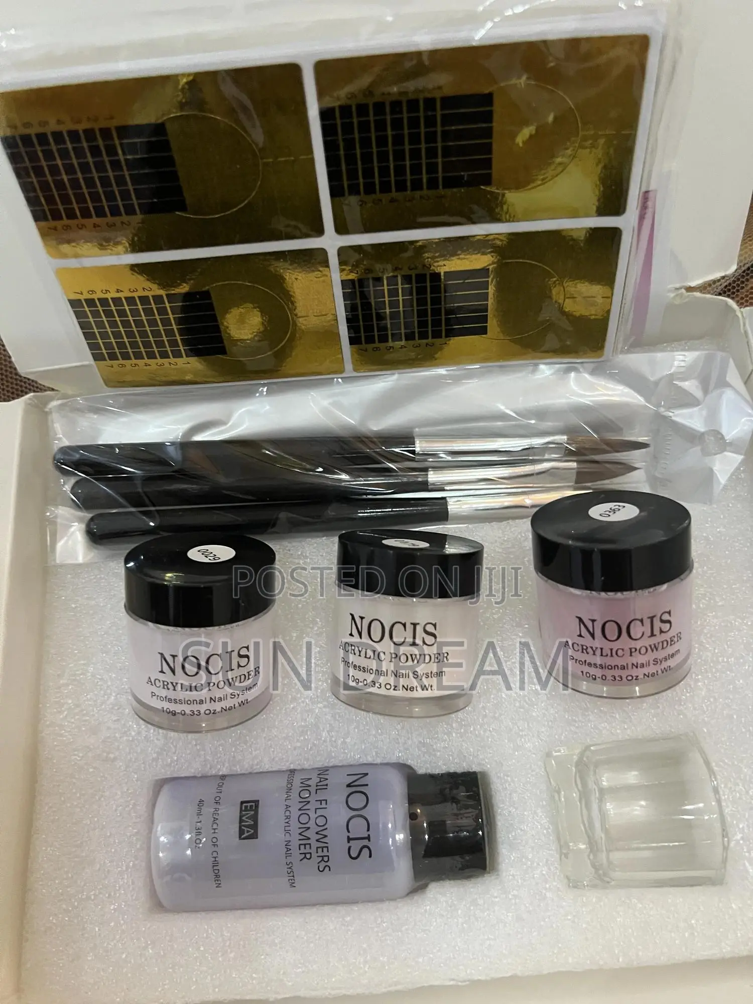 Acrylic Powder Acrylic Monomer Brush Set