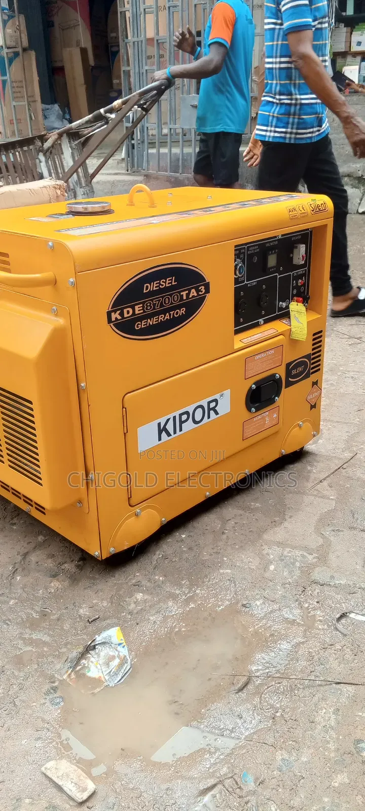 Original Kipor Basil Generator 100% Copper Coin 12.5 Kva
