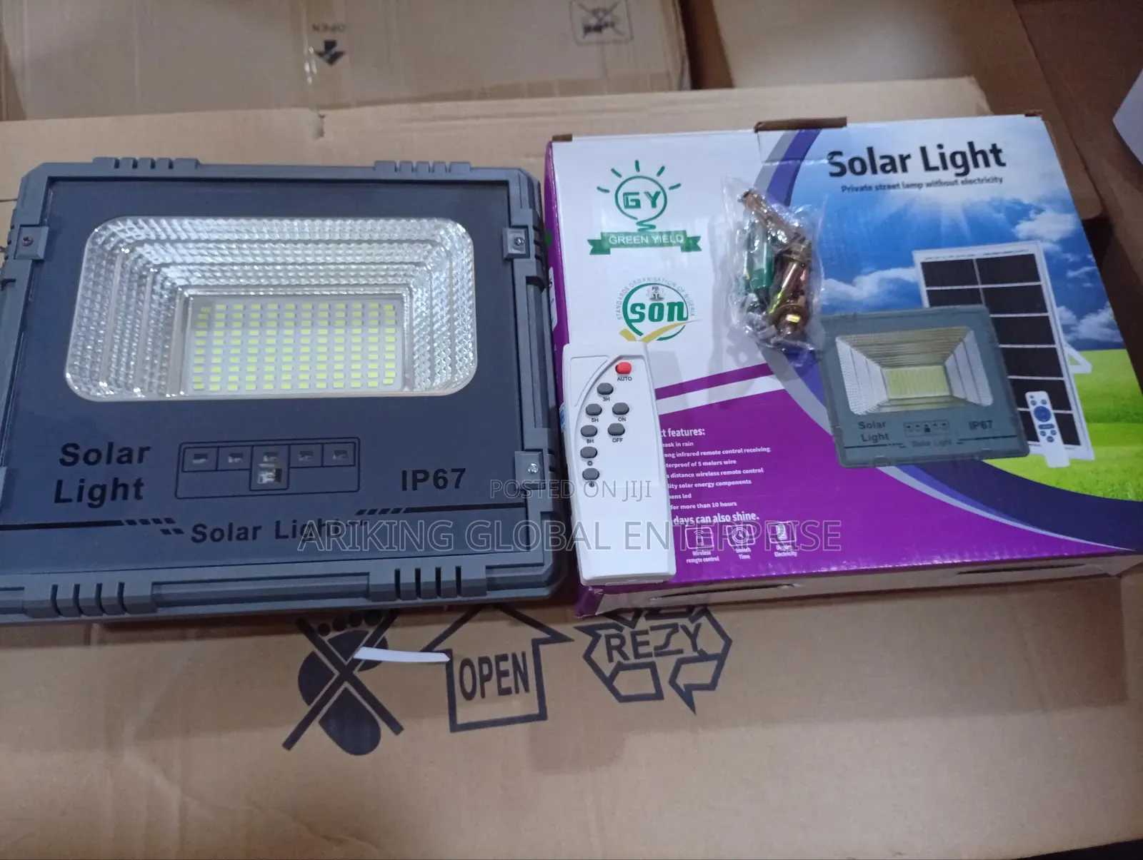 Very Bright 200watts Solar Flood Lights
