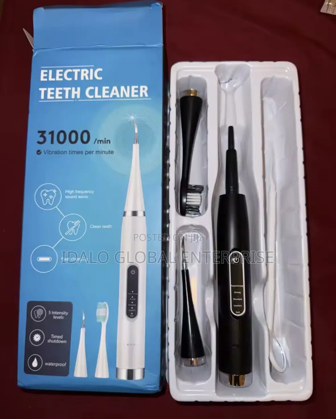 Electric Teeth Cleaner / Plaque Remover With Electric Toothbrush Electric Teeth Cleaner ...