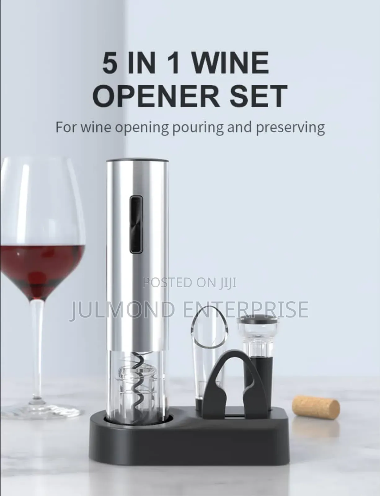 Rechargeable Electric Wine Opener