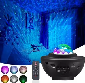 Bluetooth Speaker RGB Led Galaxy /Starry Light Projector