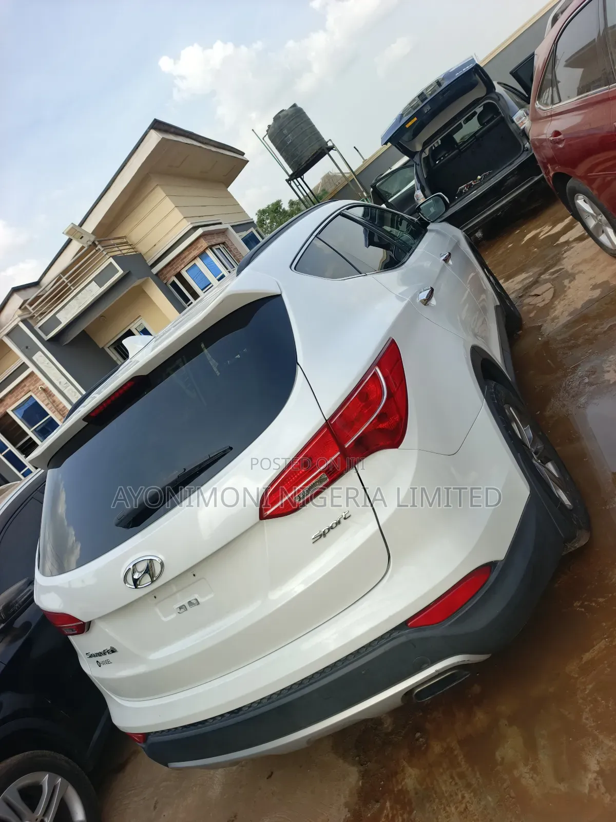 Hyundai Santa Fe 2013 White