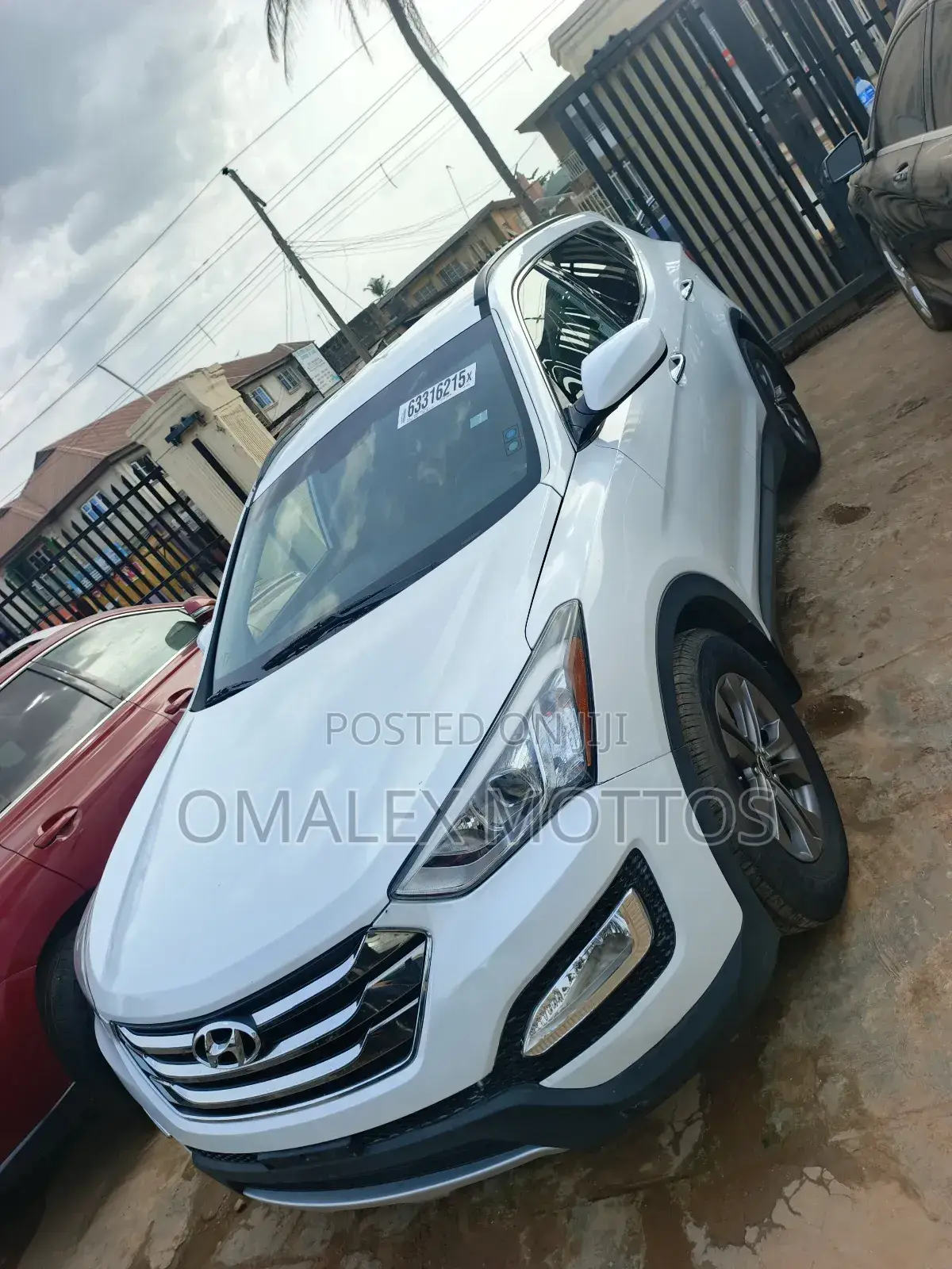 Hyundai Santa Fe 2013 White