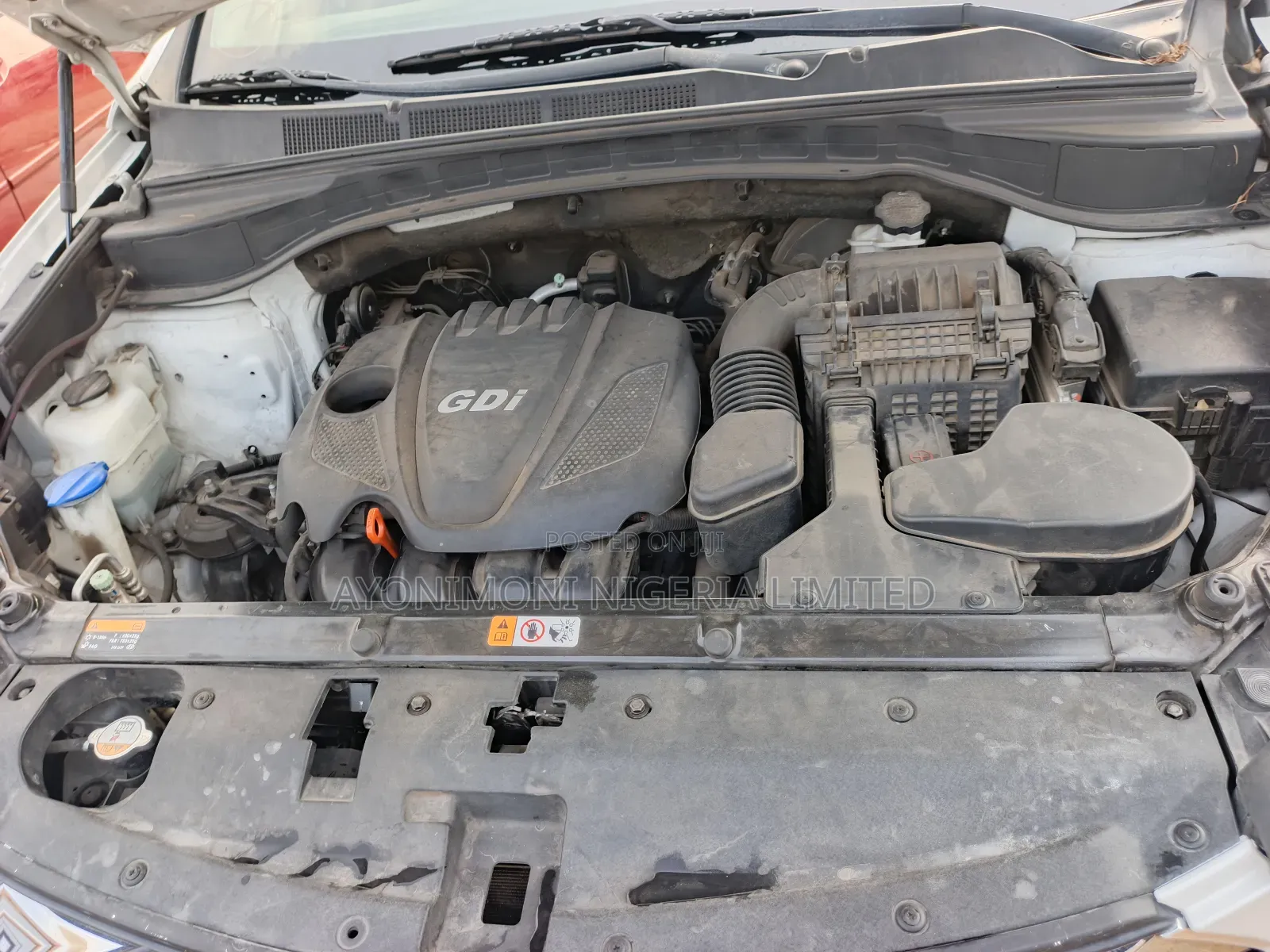 Hyundai Santa Fe 2013 White