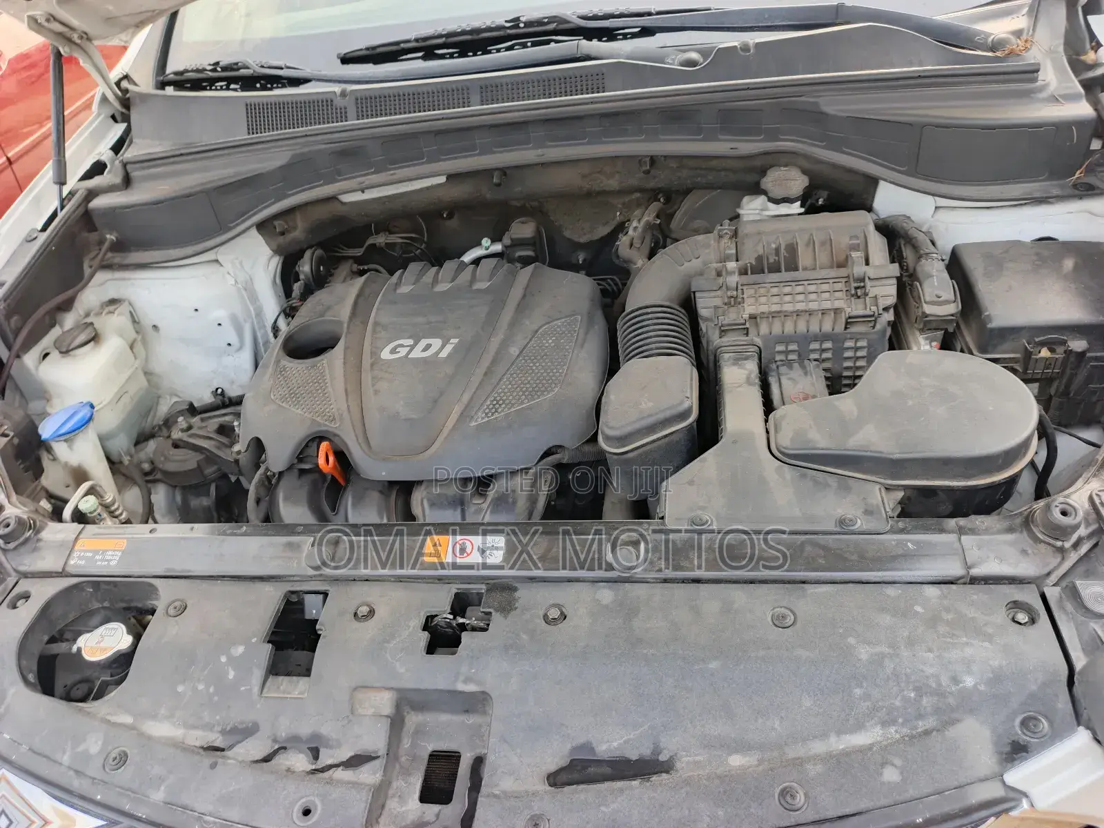Hyundai Santa Fe 2013 White