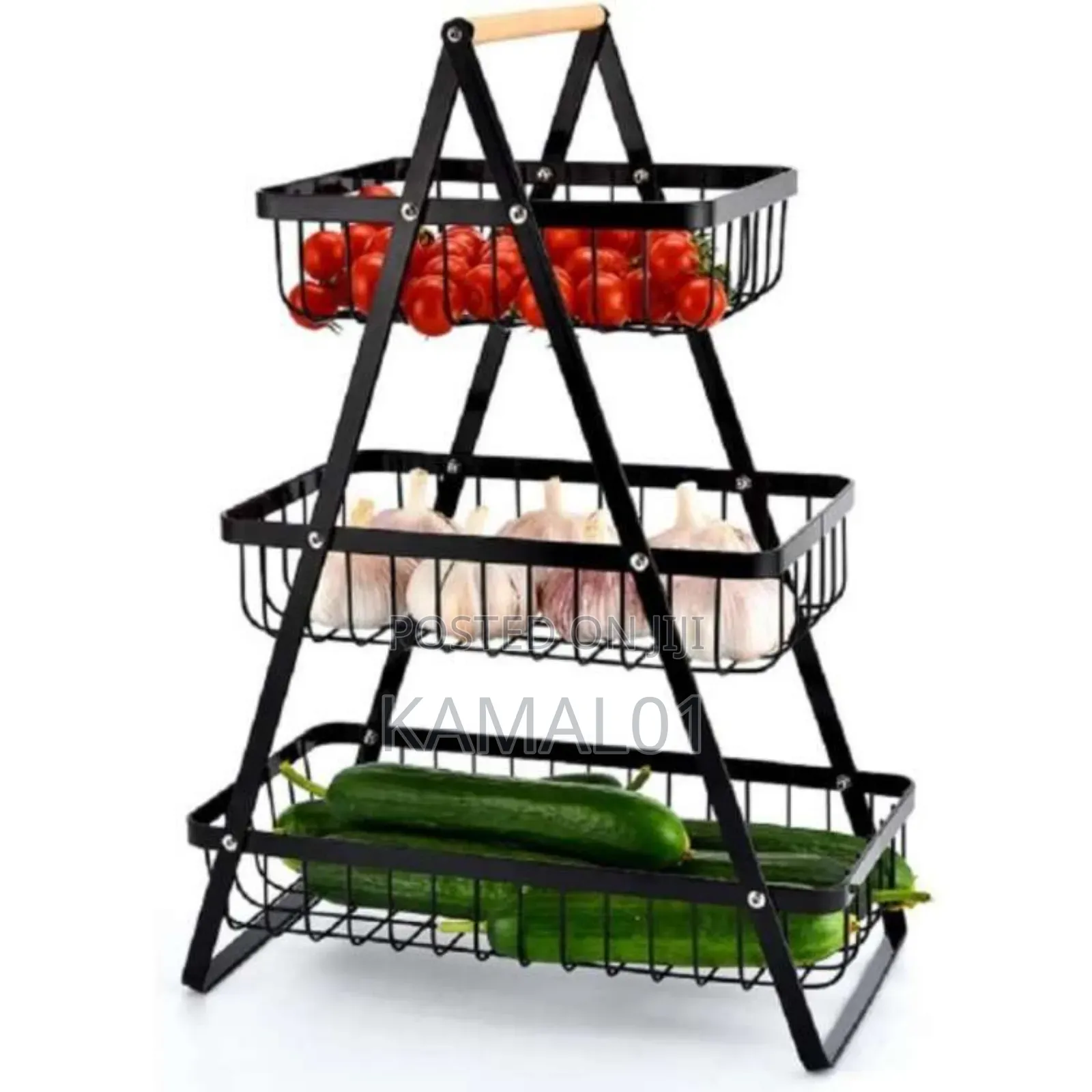 3 Layers Fruit Rack 1pcs