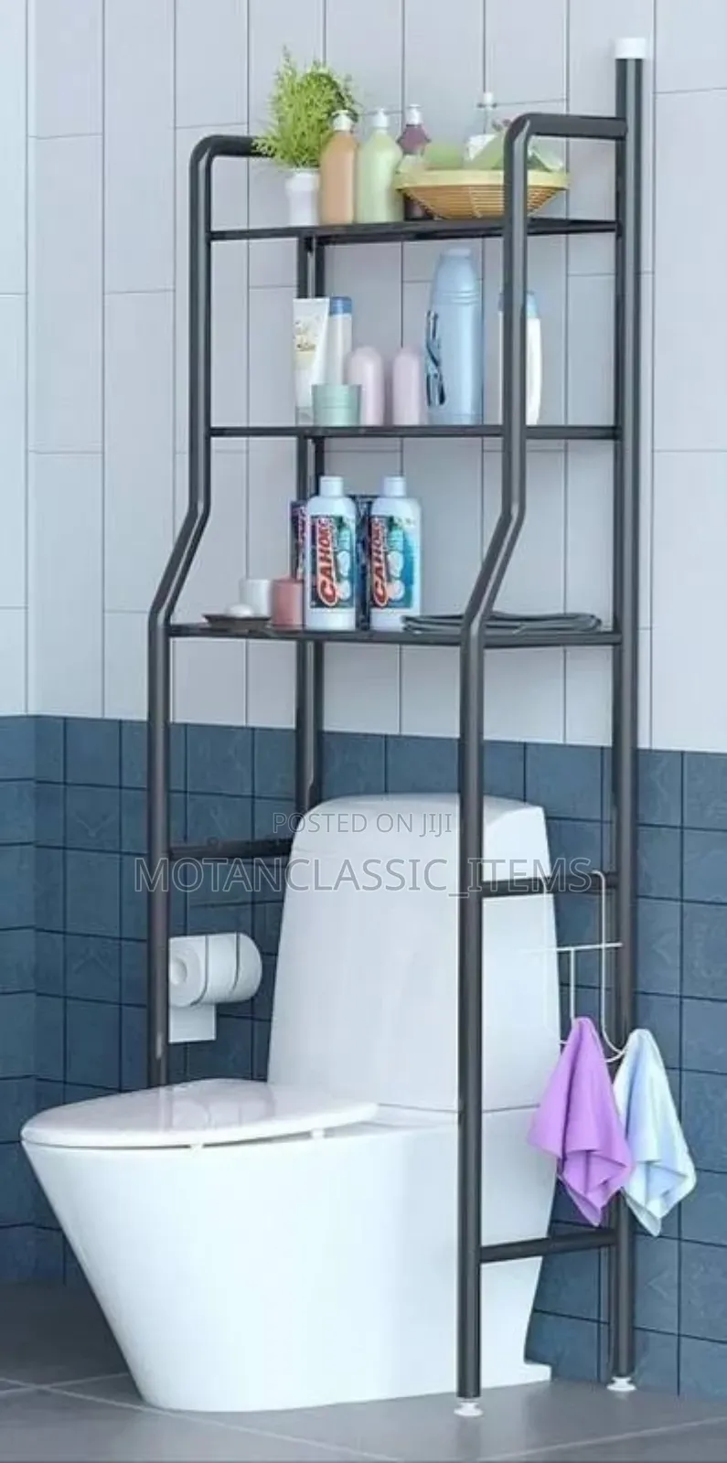 Bathroom / Toilet Rack (Three-Tier Shelf)