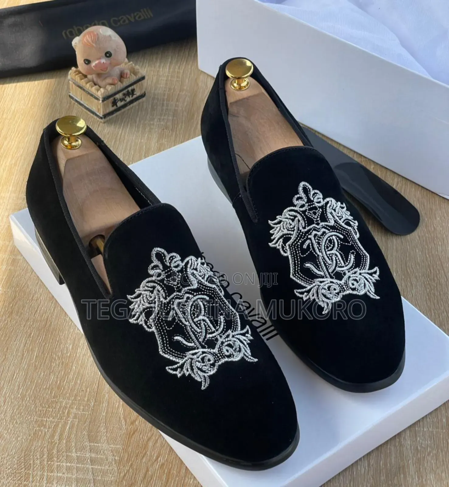 Roberto Cavalli Luxury Men's Flat Shoes