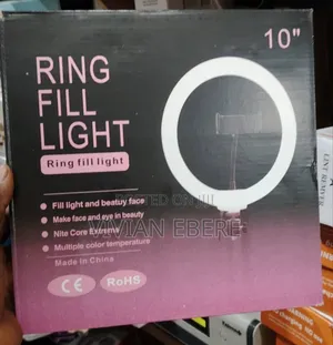 10iches Ring Light