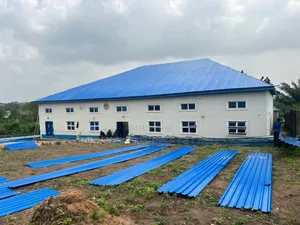 Long Span Aluminum Blue Color
