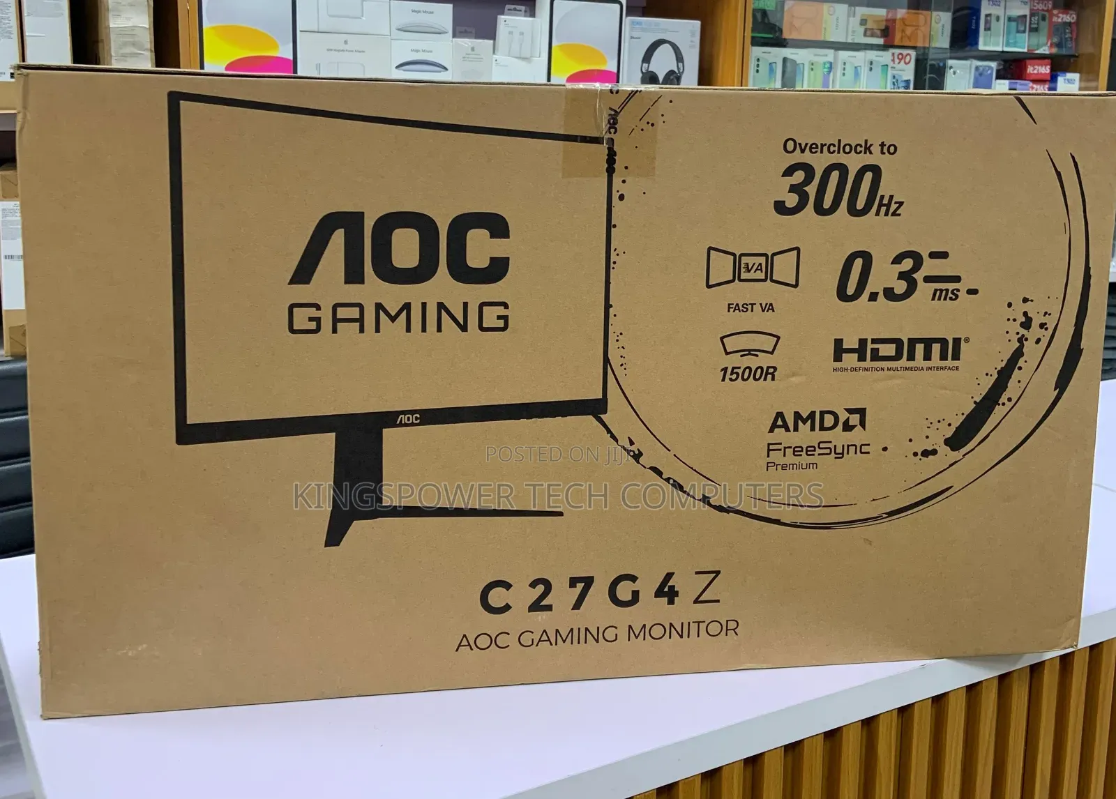 Aoc 27"Curved Monitor