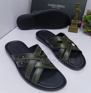 Italian Leather Slippers