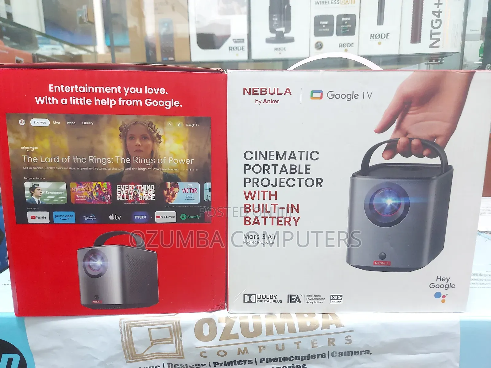 Nebula Mars 3 Air 400 Lumen Android Projector