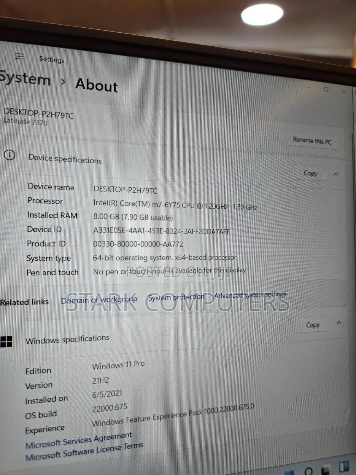 Laptop Dell Latitude 13 7370 8GB Intel Core M SSD 256GB