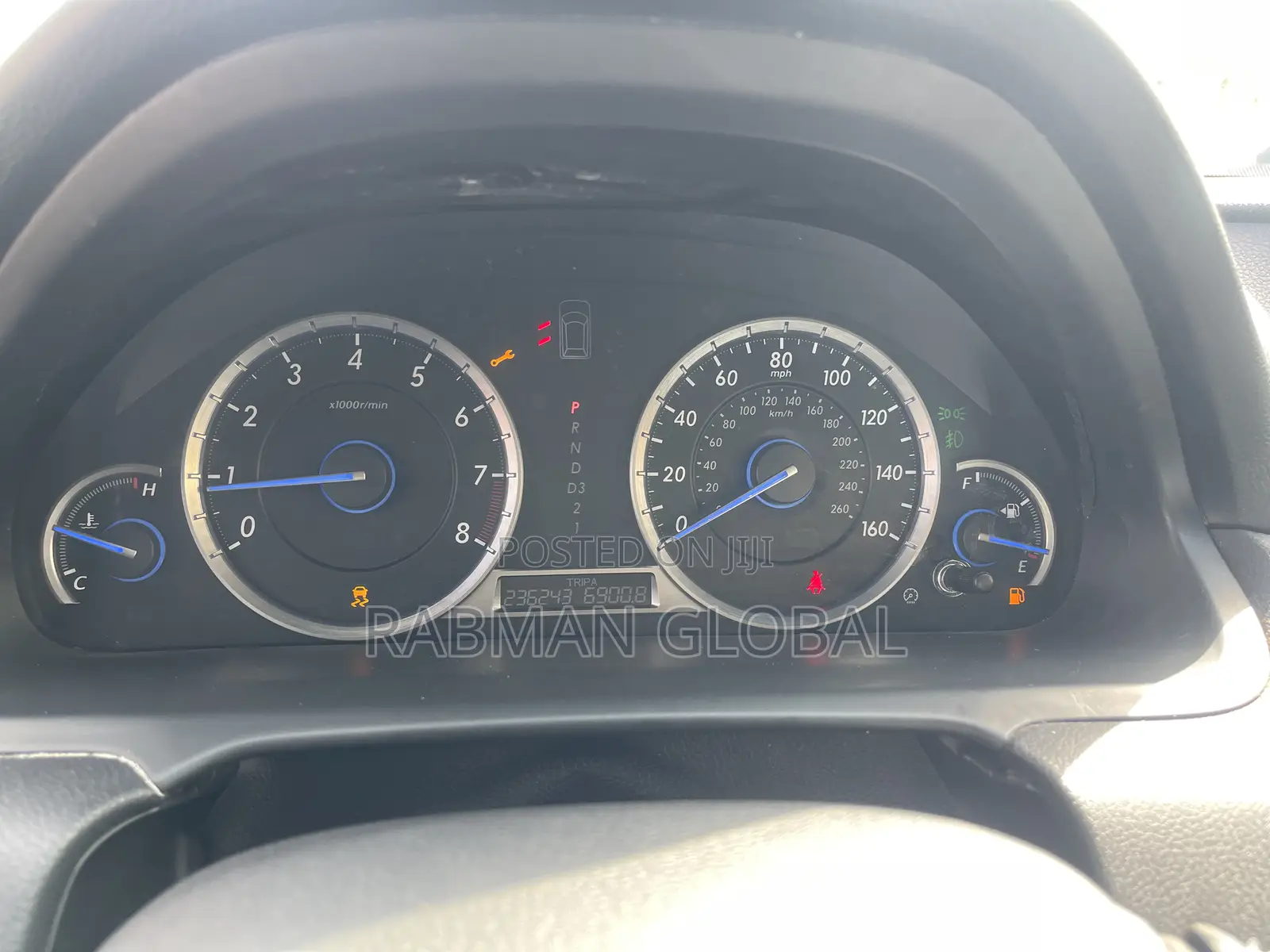 Honda Crosstour 2014 Black