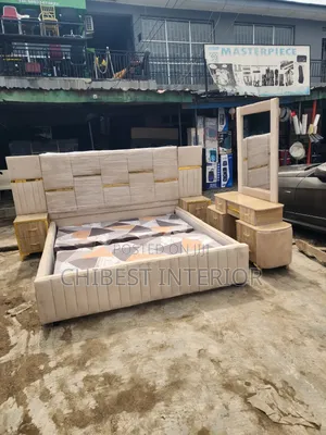 Modernized 5ft Tall 6by6 Bed Set.