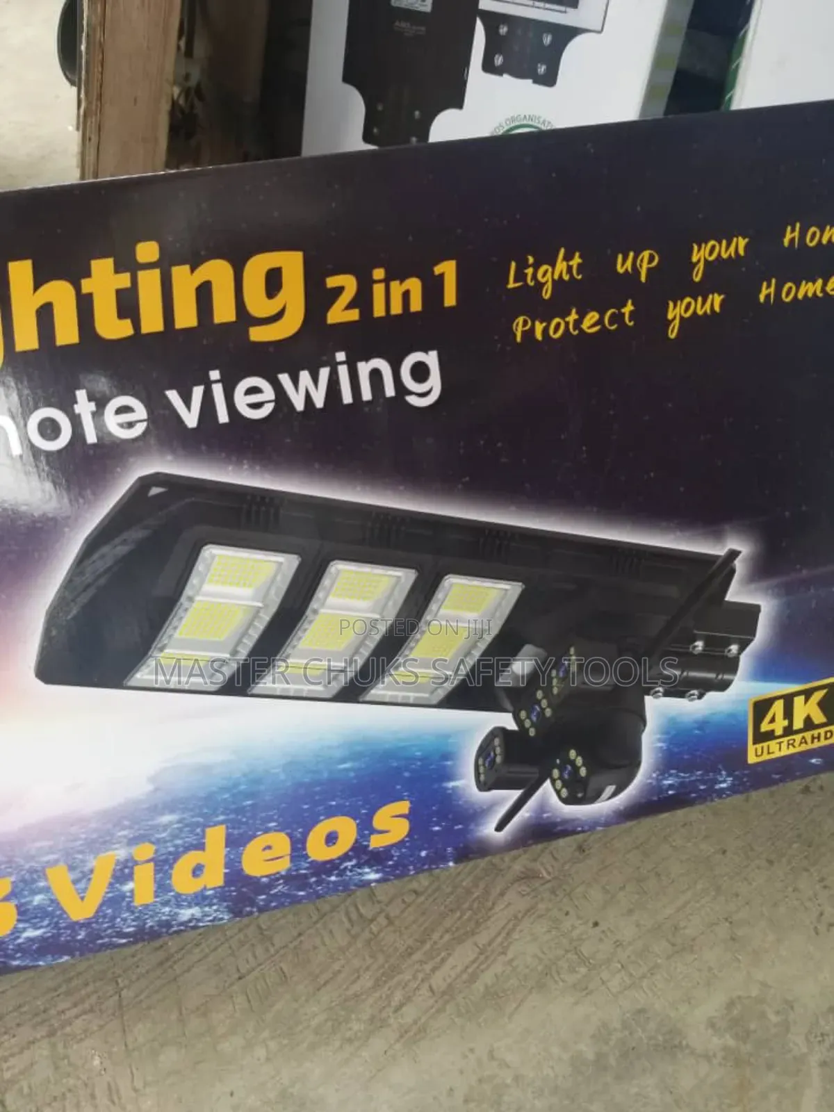 Security Camera and Light