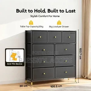 Oraimo Noirdresser 20 Kg Load Detachable Storage Dresser