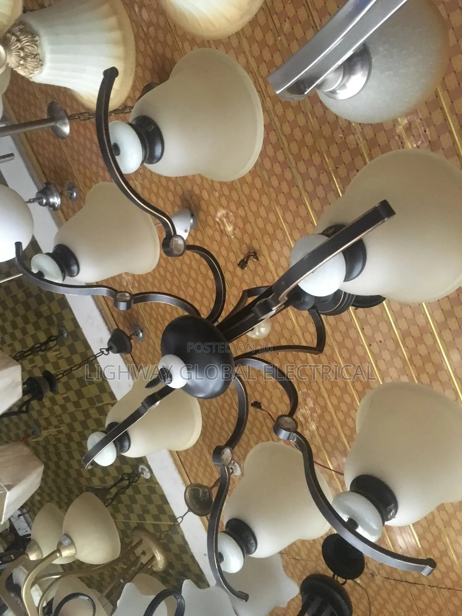 Cast Vintage Chandelier Bulb Light