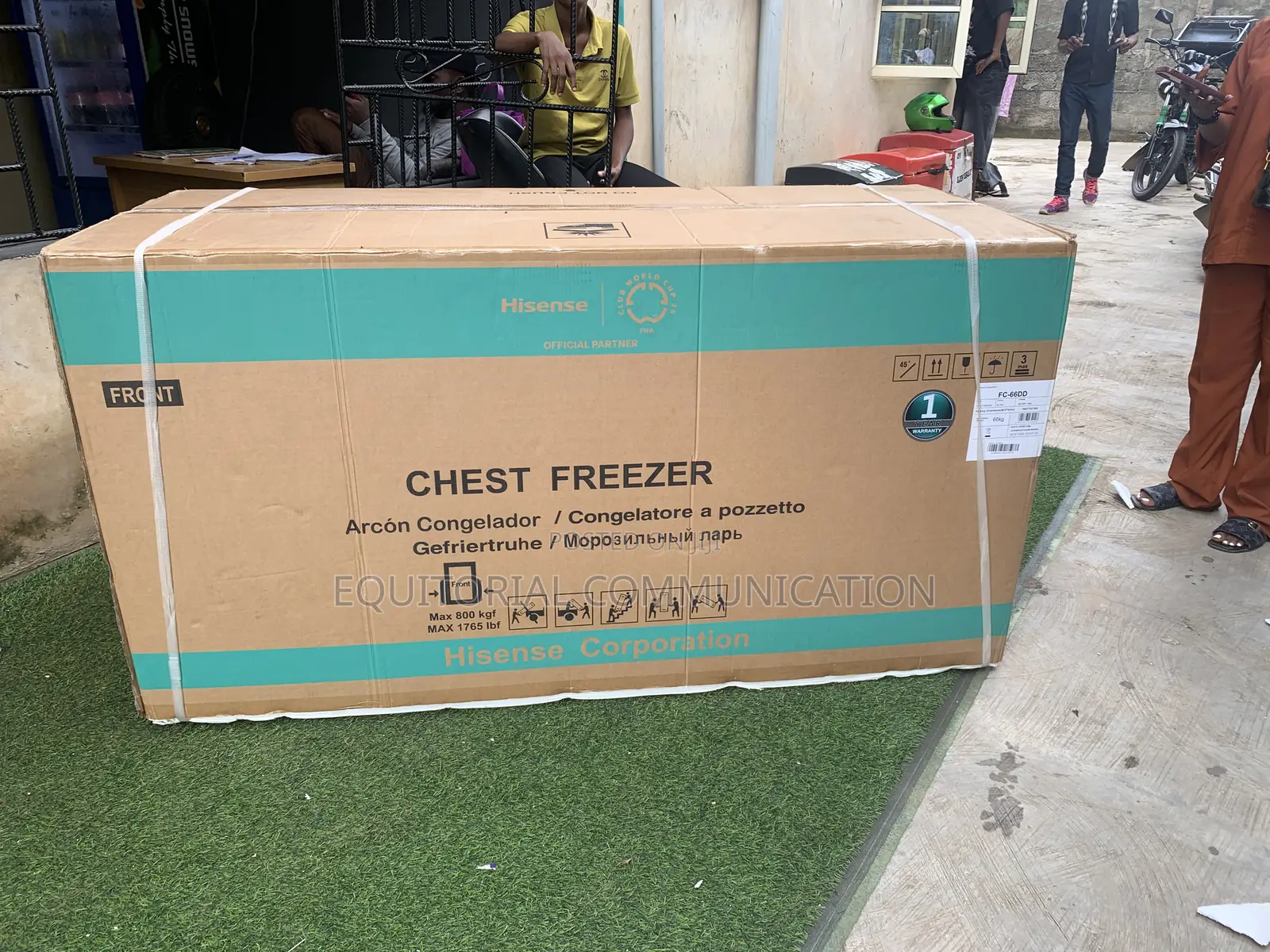 55dd Hisense Fc-66dd Chest Freezer | Compact Deep Freezer for sale ...