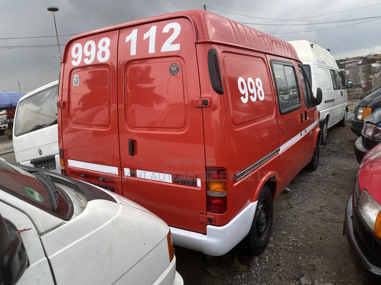 Ford Transit 2002 Red