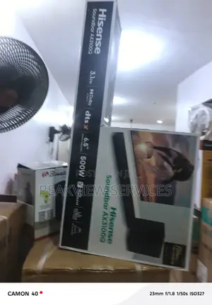 500w Audio Bar Ax3100q Hisense Enhanced Bass