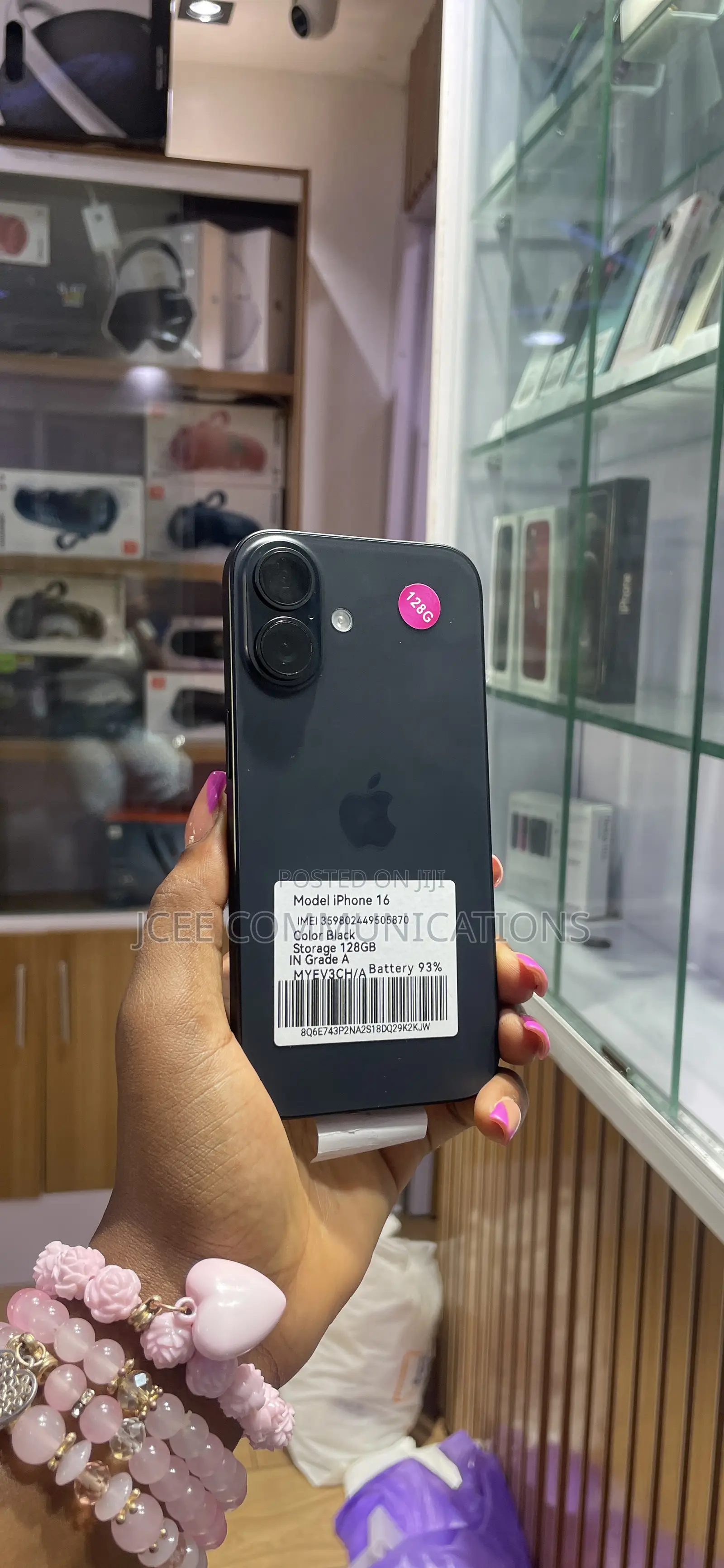 Apple iPhone 16 128 GB Black
