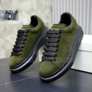 Original Luxury Men's Sneakers Alexander Mcqueen Well Banded Package