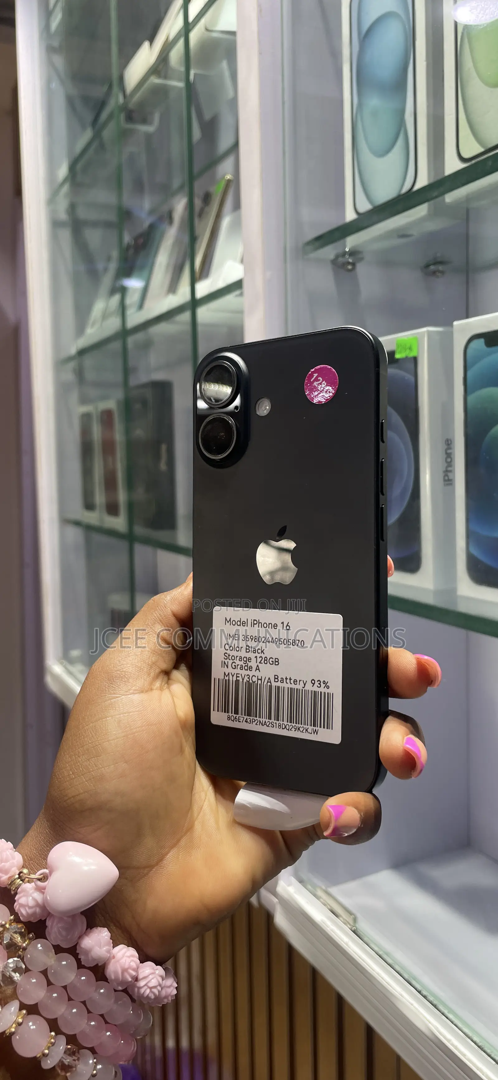 Apple iPhone 16 128 GB Black
