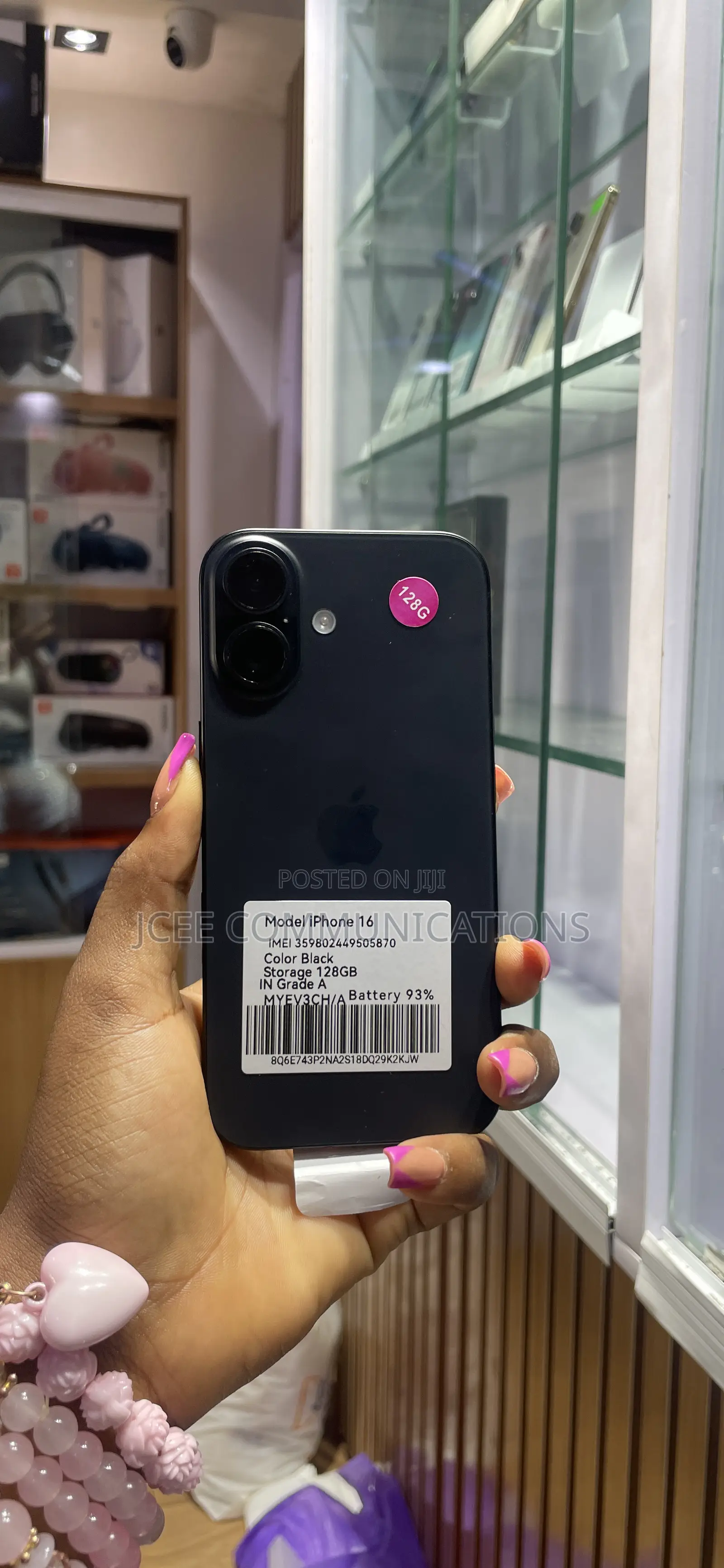 Apple iPhone 16 128 GB Black