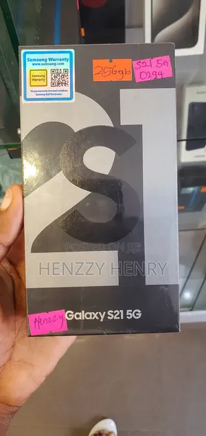 New Samsung Galaxy S21 5G 256 GB Purple