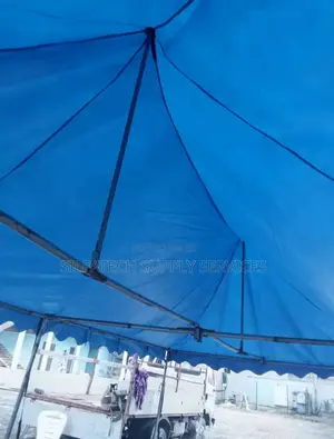 Occasional Tent Made of Tarpaulin