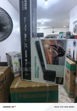 500w Ax3100q Hisense Soundbar Featuring Digital Inputs