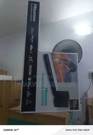 Ax3100q Series Hisense 500w Unit Featuring Clear Voice