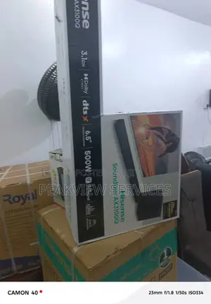 Hisense 500w Bar Ax3100q Including Subwoofer Output
