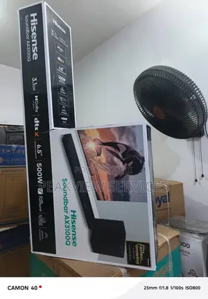 Ax3100q Hisense 500w System Featuring Smart Amplifier