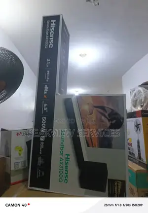 500w Soundbar Ax3100q by Hisense Featuring Surround Mode