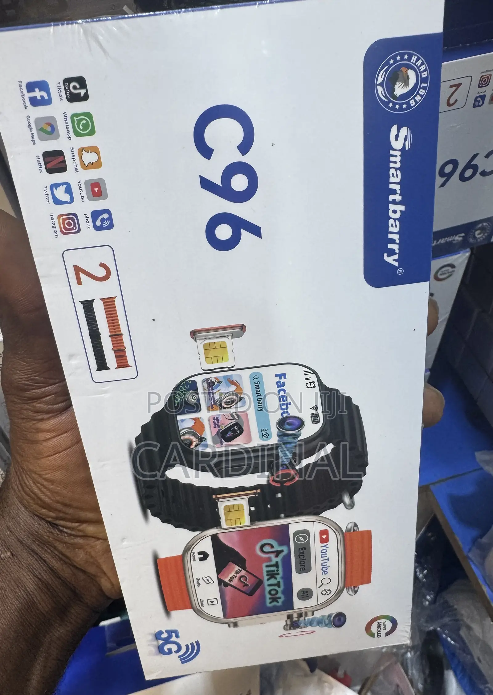 C96 Internet Enabled Smart Watch