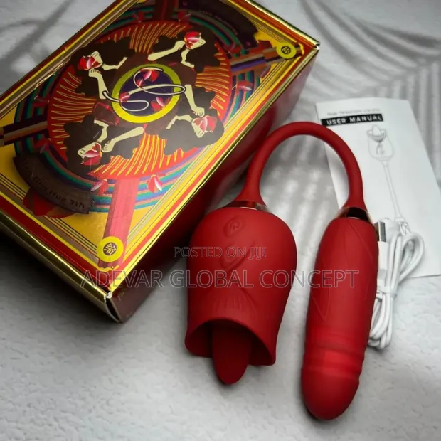 twin rose vibrator Twin Rose Thrusting G Spot Vibrator main image 0